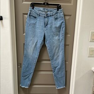 a.n.a Light Wash Skinny Jeans 14 Tall